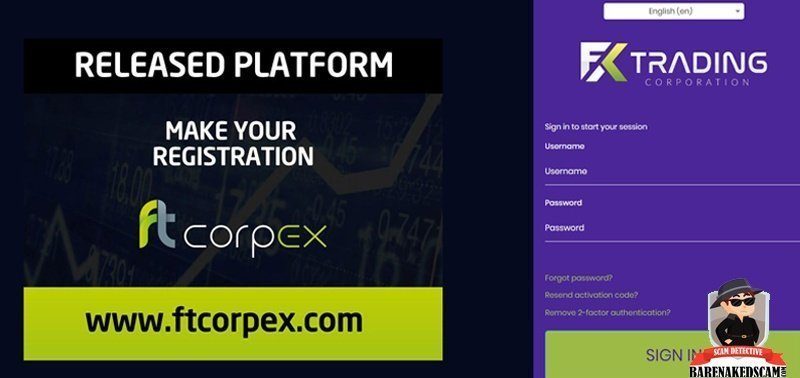 FX Trading Corp Scam New Platform