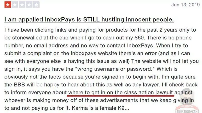 InboxPays Lawsuit