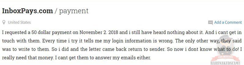 InboxPays Scamming Users
