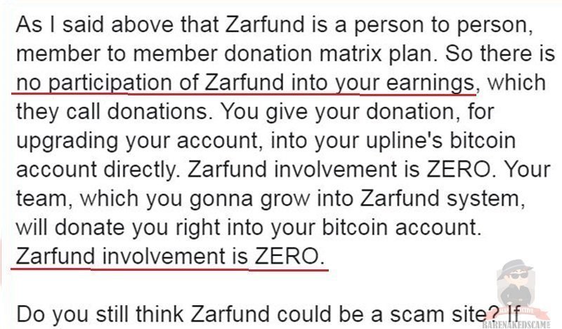 Zarfund Compensation Plan