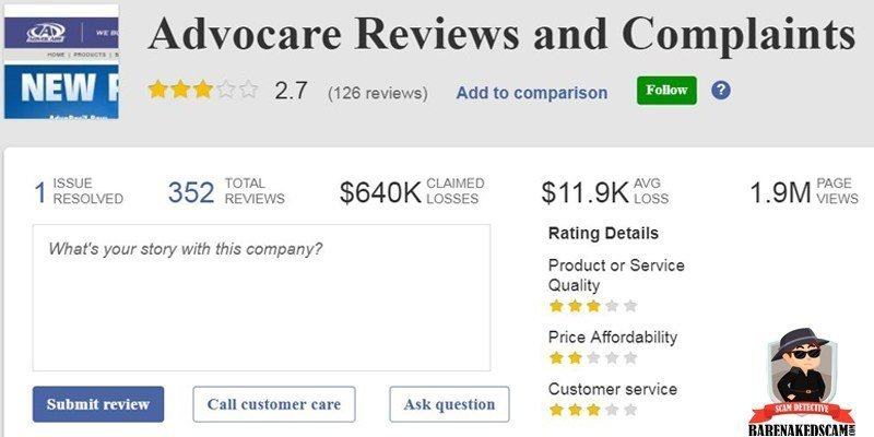 Advocare Comparison Chart