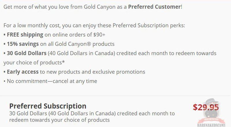 Gold Canyon Candles Company Preffered Customer