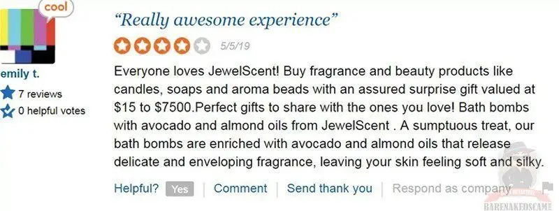 JewelScent Is Not Scam