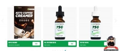 My Daily Choice HempWorx CBD Products