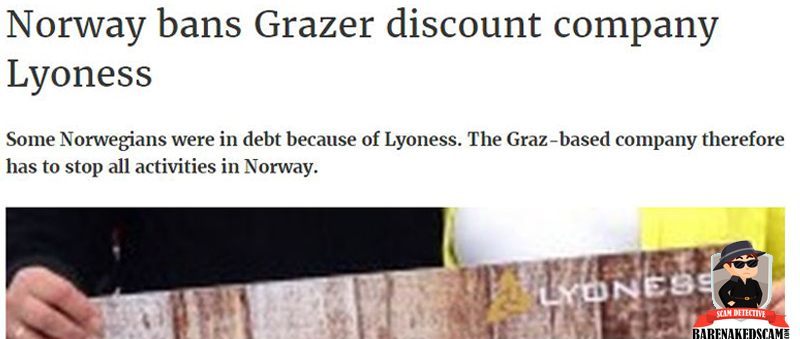 Norway Bans Lyoness