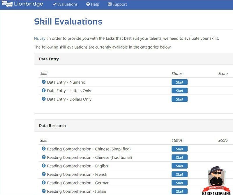 Skill-Evaluation-Test-Lionbridge