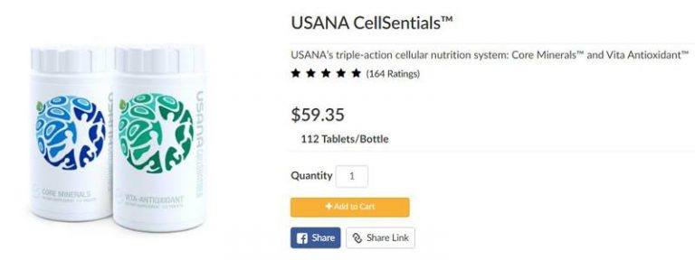 USANA Products CellSentials